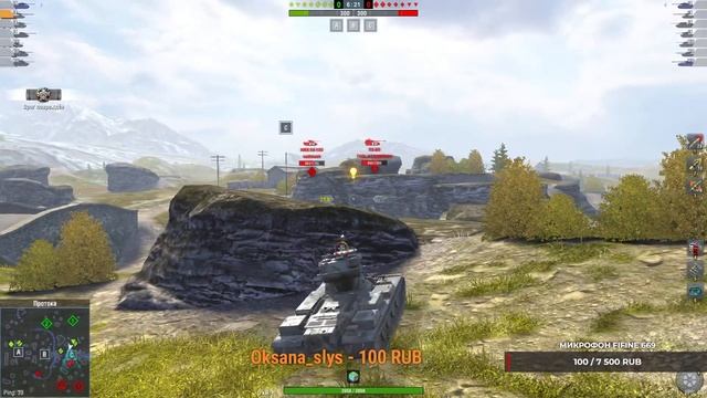 Играю в TANKS BLITZ фарм серебра.прокачка веток. смотреть онлайн