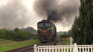 Тепловоз 2ТЭ10Л-1250А/792А Окница-Гирбова / 2TE10L-1250A/792A between Ocnita-Girbova