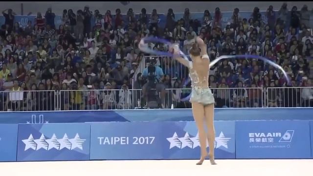 Selina Zhumatayeva Ribbon Final - Universiade 2017 смотреть онлайн