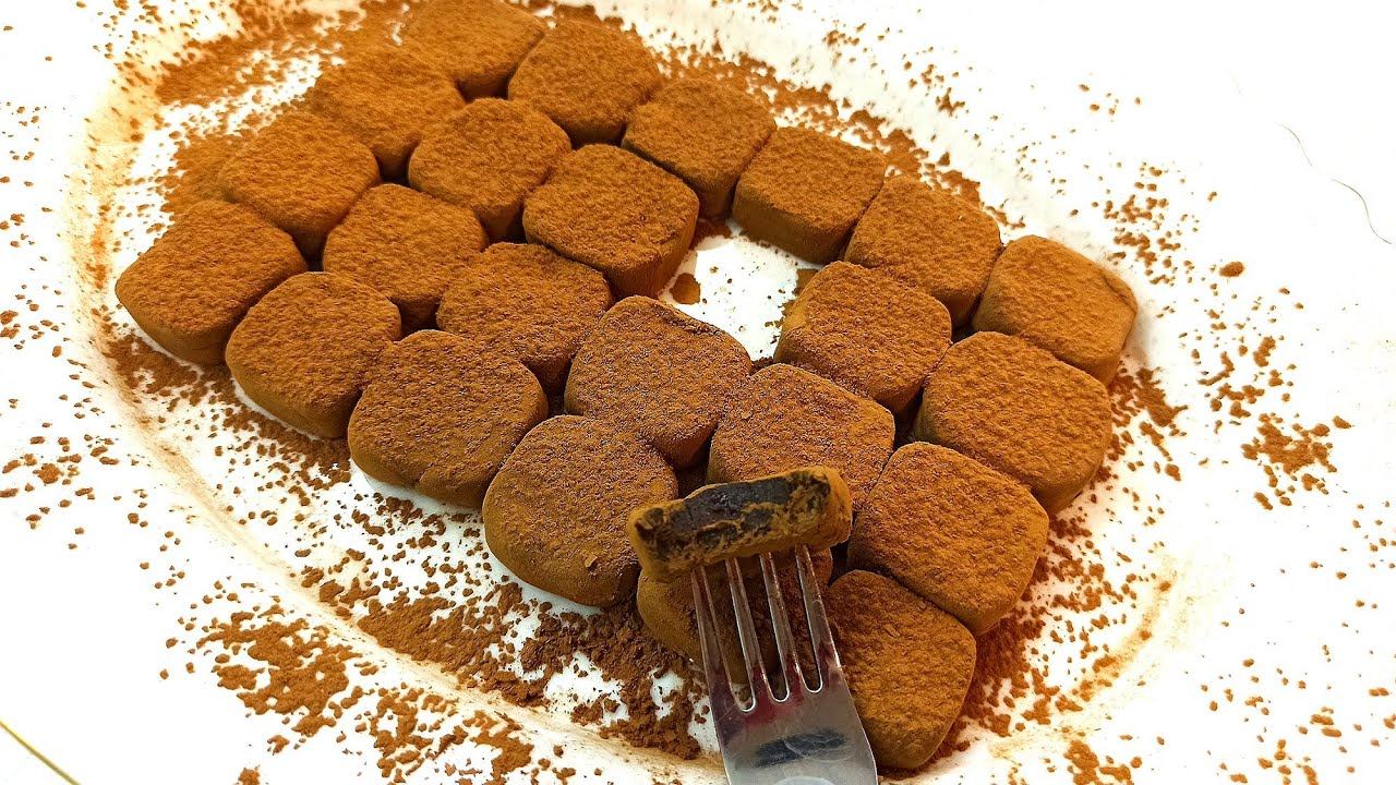 ТРЮФЕЛИ ИЗ ДВУХ ИНГРЕДИЕНТОВ! Простые и о-о-очень вкусные шоколадные конфеты / Магия вкуса смотреть онлайн