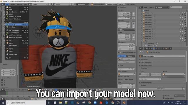 How To Make a GFX for Beginners Easy! [Blender 2.79] смотреть онлайн