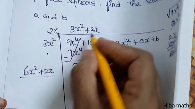 10th maths chapter 3 example 3.22 | algebra square root sum | hiba maths смотреть онлайн