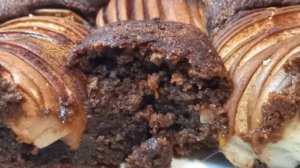 Сама не ожидала такого результата . Получился шикарный и вкусный десерт из ржаной муки.