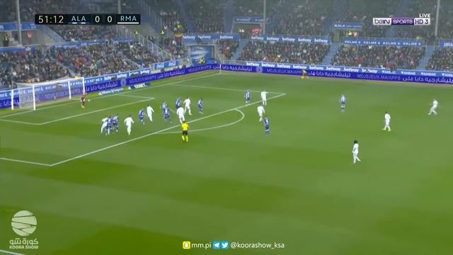 Алавес 0-1 Реал Мадрид Рамос фантастика головой гол