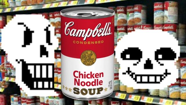 Papyrus and Sans at Soup смотреть онлайн