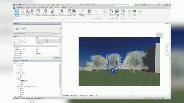 Revit LT Suite - zahradní architektura (CROSS_architekti) смотреть онлайн