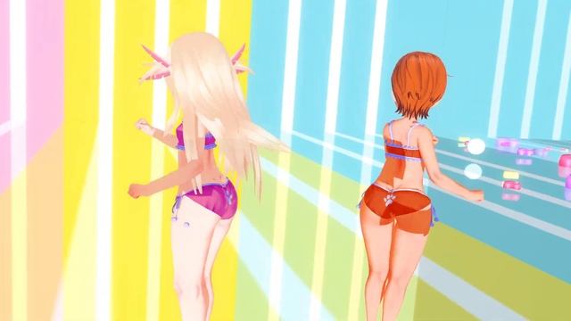 「Gwen Tennyson & Illya」 SISTAR   Shake It 【MMD 4K 60fps】
