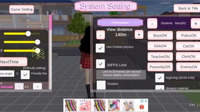 How to hide the "attack" button on Sakura School Simulator? смотреть онлайн
