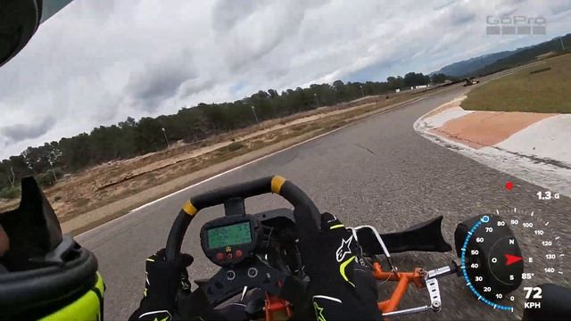 Paul Niel siguiéndome en el Circuito de Mora d'Ebre смотреть онлайн