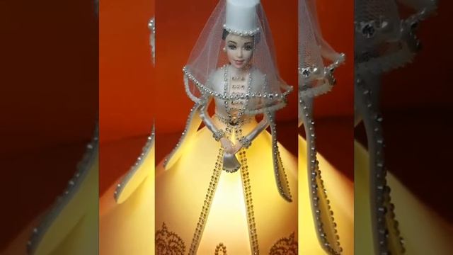 Кукла-светильник из изолона от Алисы Тотровой смотреть онлайн