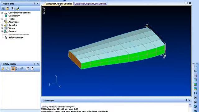 FEMAP V9.0: Trabajar con Múltiples Modelos de EF смотреть онлайн