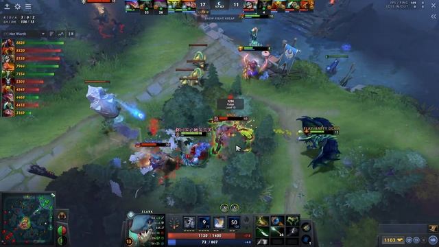 Slark Gameplay Ana with Aghanims - Skadi - Dota 2 7.32e смотреть онлайн