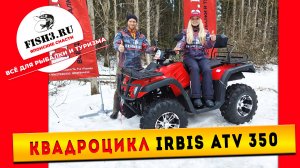 Квадроцикл IRBIS ATV 350 – новинка 2025!  Кардан, полный привод, инжектор, 25л.с.