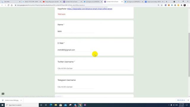 Airdrop round 2 chia sẻ 10000 token Argon list sàn GATE смотреть онлайн