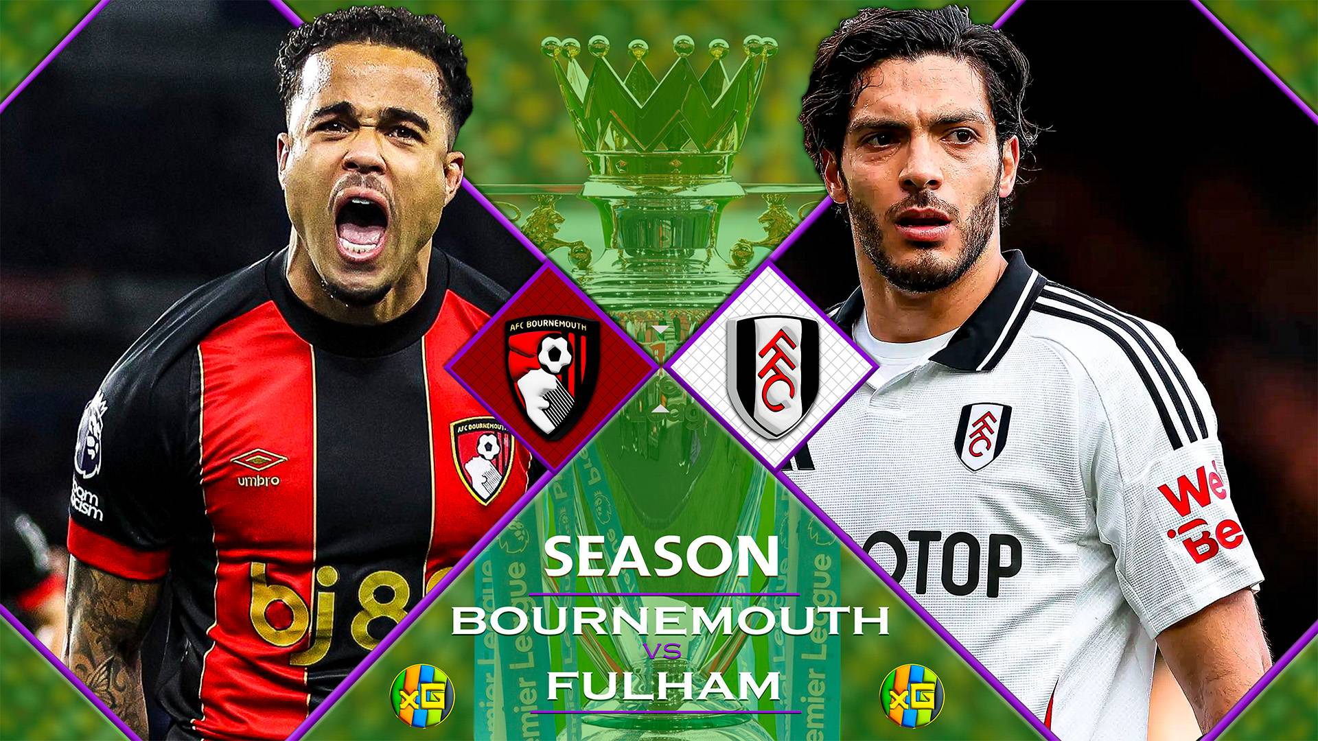 Борнмут - Фулхэм | 14.04.2025 | Футбол |Чемпионат Англии | Прямая трансляция |xg