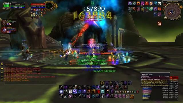 World of Warcraft Wrath of The Lich King - Killing Illidan Boss! смотреть онлайн