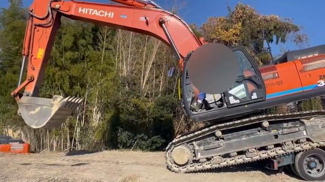 ZX350 ユンボ　トレーラーから降ろす смотреть онлайн