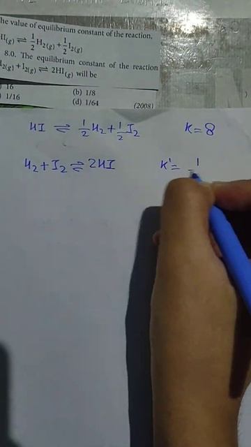 Equilibrium Constant смотреть онлайн