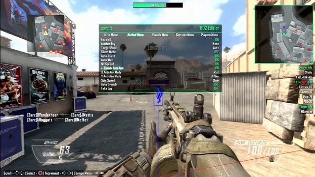 [BO2] NEW CRAZY OFFHOST! SPRX.IO (CRAZY AUTOWALL,SPOOF IP, BEST AIMBOT AND WAY MORE! смотреть онлайн