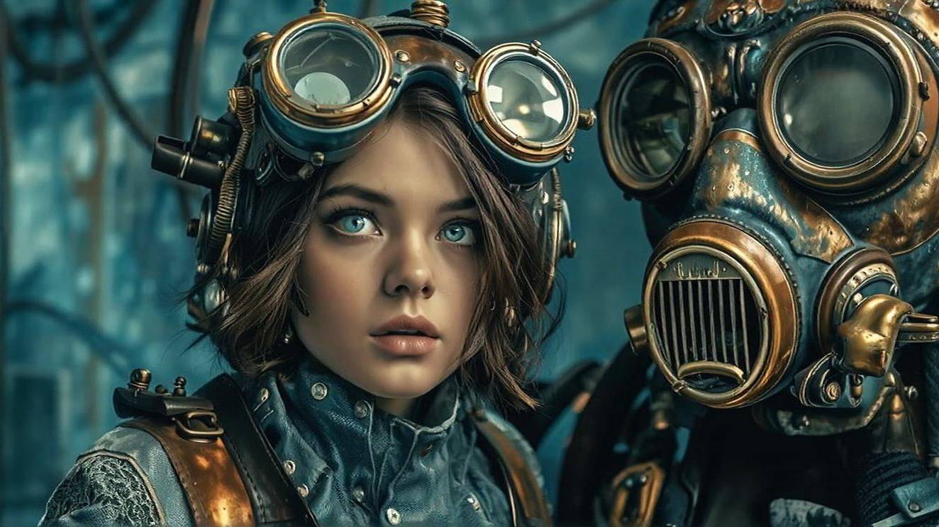 Copper Fish. BioShock / Steampunk. Ai Video. смотреть онлайн