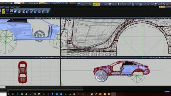 Editing cars with Zmodeler3 (No Commentary)