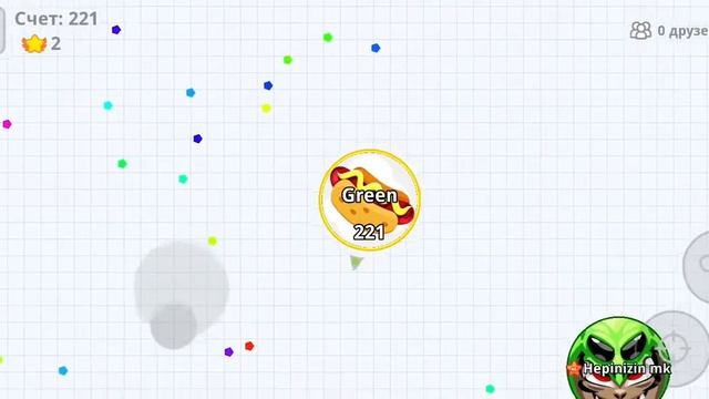 Стал играть лучше в Agar.io смотреть онлайн