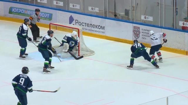 «Сухарь» Волохина помог «Мамонтам Югры» обыграть «Стальных Лисов» смотреть онлайн