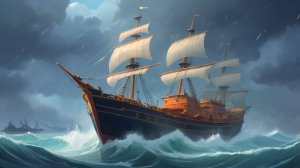 Развивающий мультфильм с приключениями Корабль-сортер попадает в бурю #мультфильм #мультики #детей