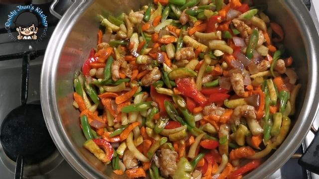 Masarap na Pancit Canton with Shrimp 🦐 || DaddyjhunsKitchen смотреть онлайн