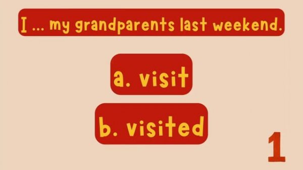 🎉 Test Your English_ Present Simple vs. Past Simple ESL Quiz! 📝
