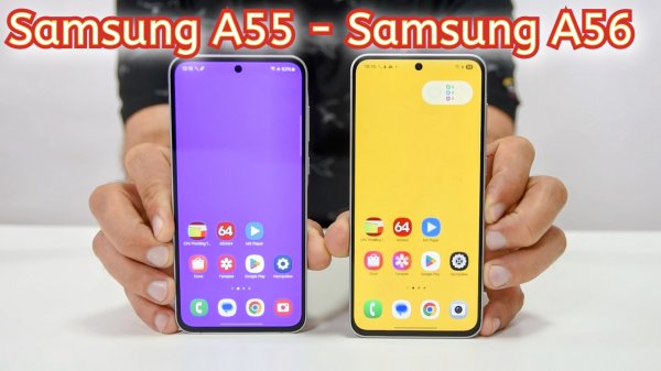 Сравнение Galaxy A55 и Galaxy A56!