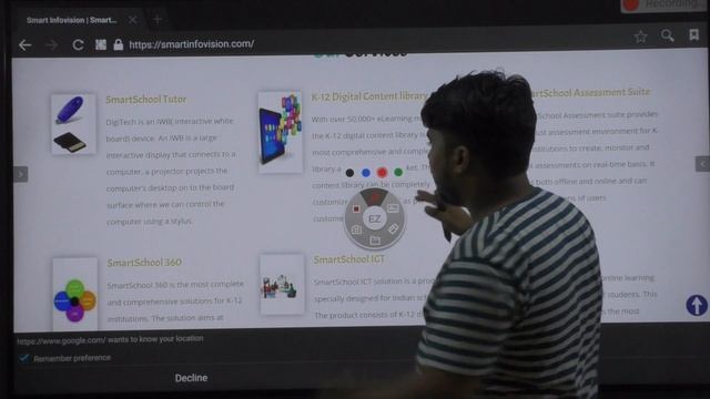 Interactive flat Panel Demo Part-1 II #Benqinteractiveflatpanel II Best for Online Teaching смотреть онлайн