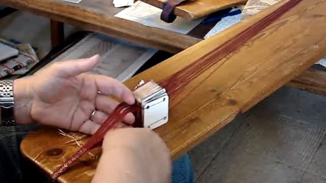 Tablet Weaving , Birka, Brocade With Silk And Silver