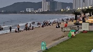 Приехали в Нячанг, набережная,  Лотос 5 утра