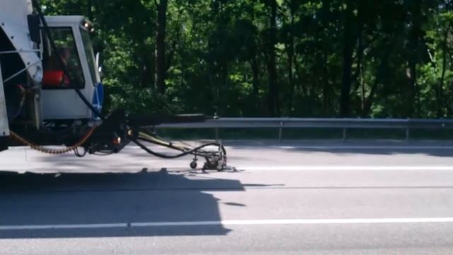 Машина для снятия дорожной разметки смотреть онлайн