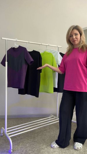 как построить и обработать горловину футболки (окантовка горловины футболки обтачкой)