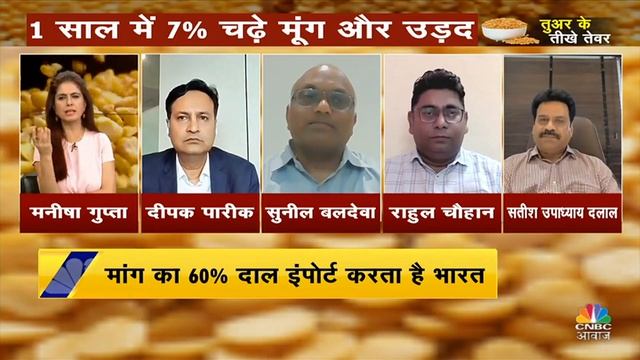 Dal Prices: तुअर दाल का बढ़ा प्राइस, आगे क्या आ सकती है दिक्कतें? | Dal Prices Hike | CNBC Awaaz смотреть онлайн