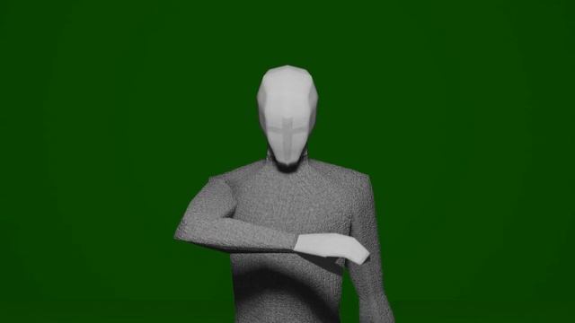 Human/Grunt blender Animation test. смотреть онлайн