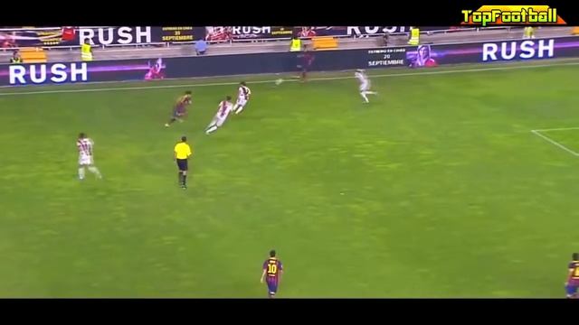 Шикарные комбинации ФК Барселона Тики така 1 смотреть онлайн