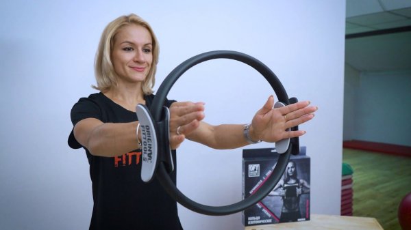 Изотоническое кольцо для пилатеса FT-PILATES-RING от Original FitTools обзор + упражнения