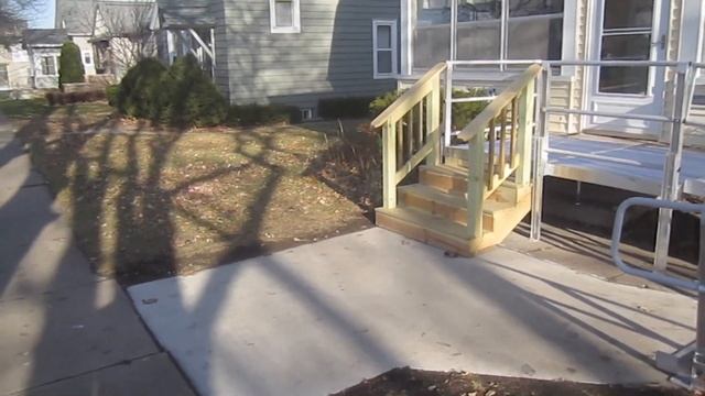 Installing an aluminum modular wheelchair ramp | Hold on Tight! смотреть онлайн