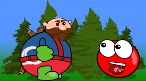 Новый КРАСНЫЙ ШАР ЧАСТЬ#4 Мультик ИГРА New Red Ball 1 на канале Мистер Игрушкин