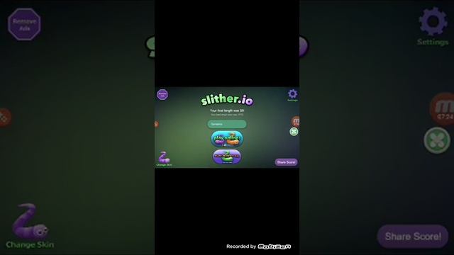 Slither.io с млд.братом смотреть онлайн