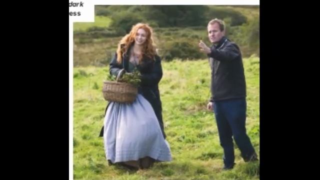 Poldark Tv Series Aidan Turner And Eleanor Tomlinson Behind The Scenes