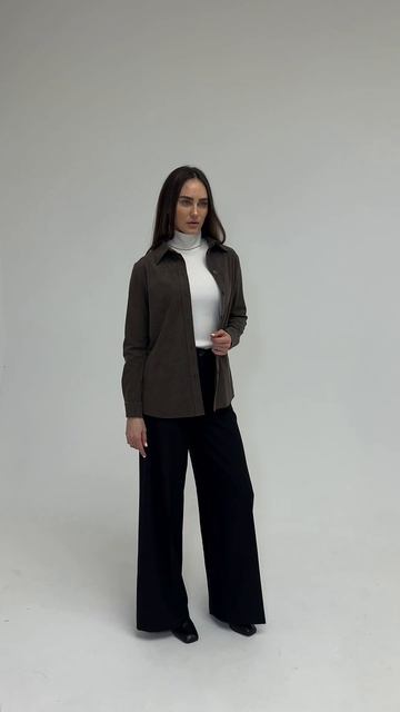 ТРиКа Вельветовая рубашка арт.983-0848 смотреть онлайн