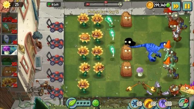 Plants vs. Zombies 2: Modern Day - Day 12 Challenge смотреть онлайн