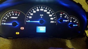 Плавный розжиг панели приборов Приора