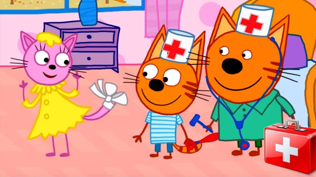 Детские мультики ТРИ КОТА, веселые мультфильмы для малышей, мультики три кота! #топыкатегорий смотреть онлайн