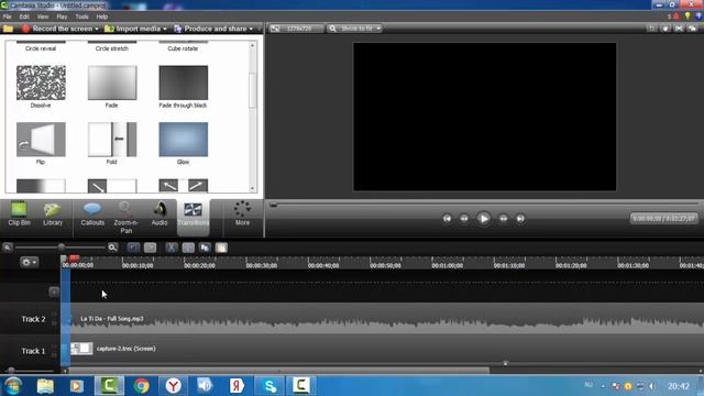 Обучение|Как вставлять музыку и ускорять видео в Comtasia Studio 8?Вот ответ! смотреть онлайн