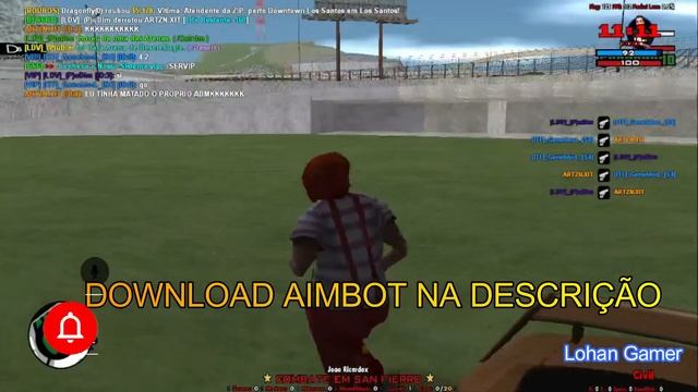 NOVO AIMBOT MENU PARA SAMP | M4T4 SEM TER QUE ATIRAR PARA SERVIDOR DE RPG / MATA-MATA | SAMP MOBILE смотреть онлайн